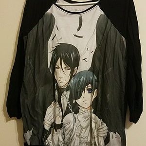 Black butler shirt